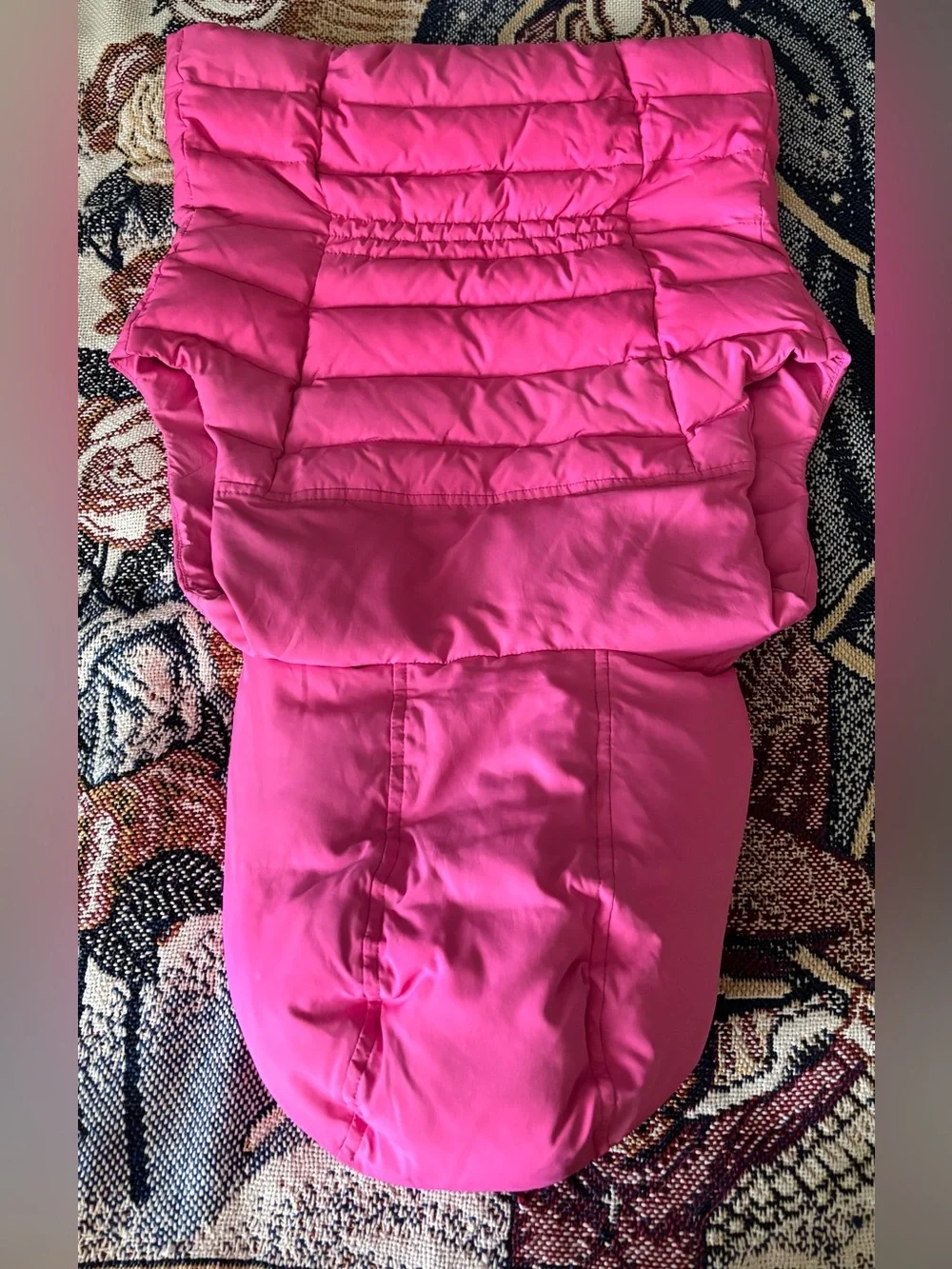 Abercrombie & Fitch Girl’s Pink Puffer Jacket with Hood